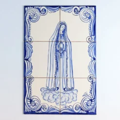 Fresque d'azulejos "Nossa Senhora de Fátima"