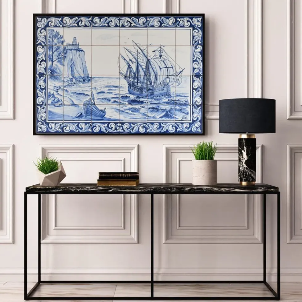 Fresque d'azulejos 90x60cm
