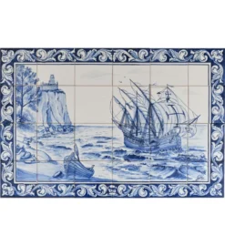 Fresque d'azulejos 90x60cm