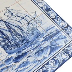 Fresque d'azulejos 90x60cm