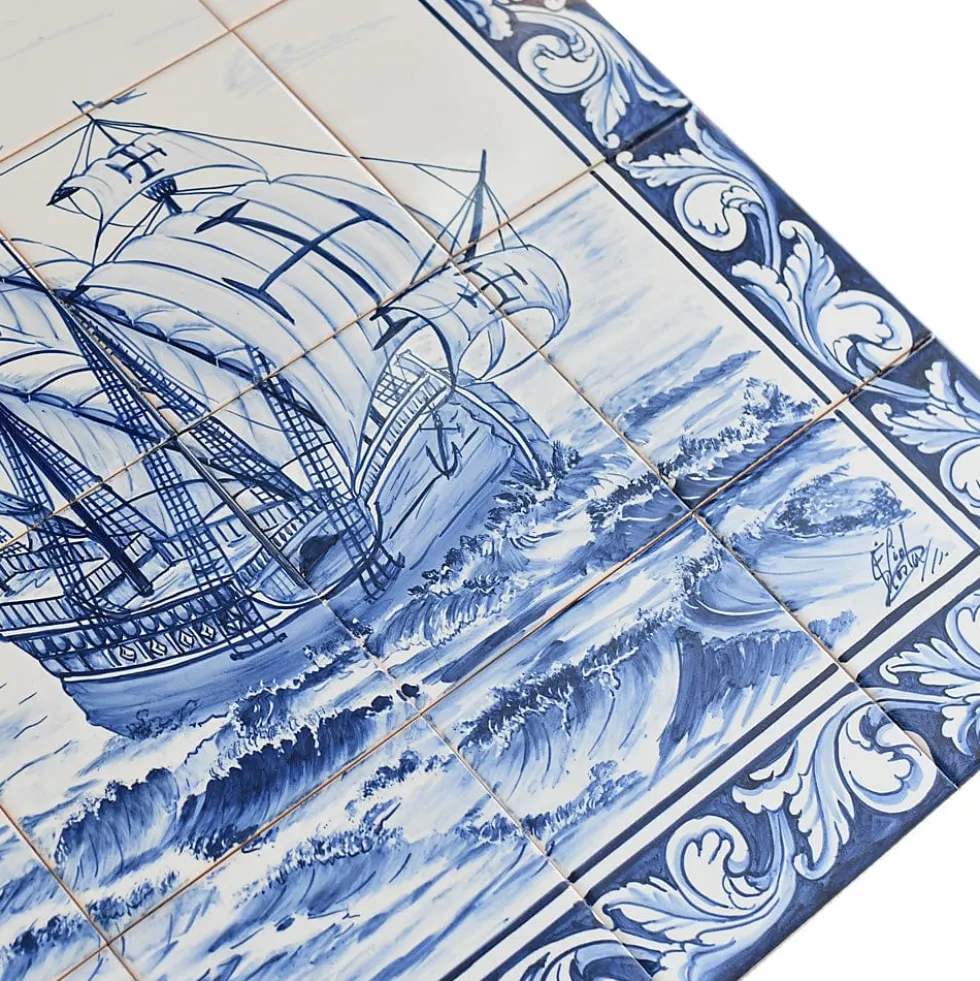 Fresque d'azulejos 90x60cm