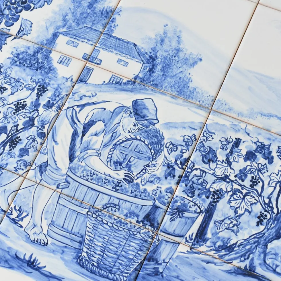 Fresque d'azulejos 75x60cm