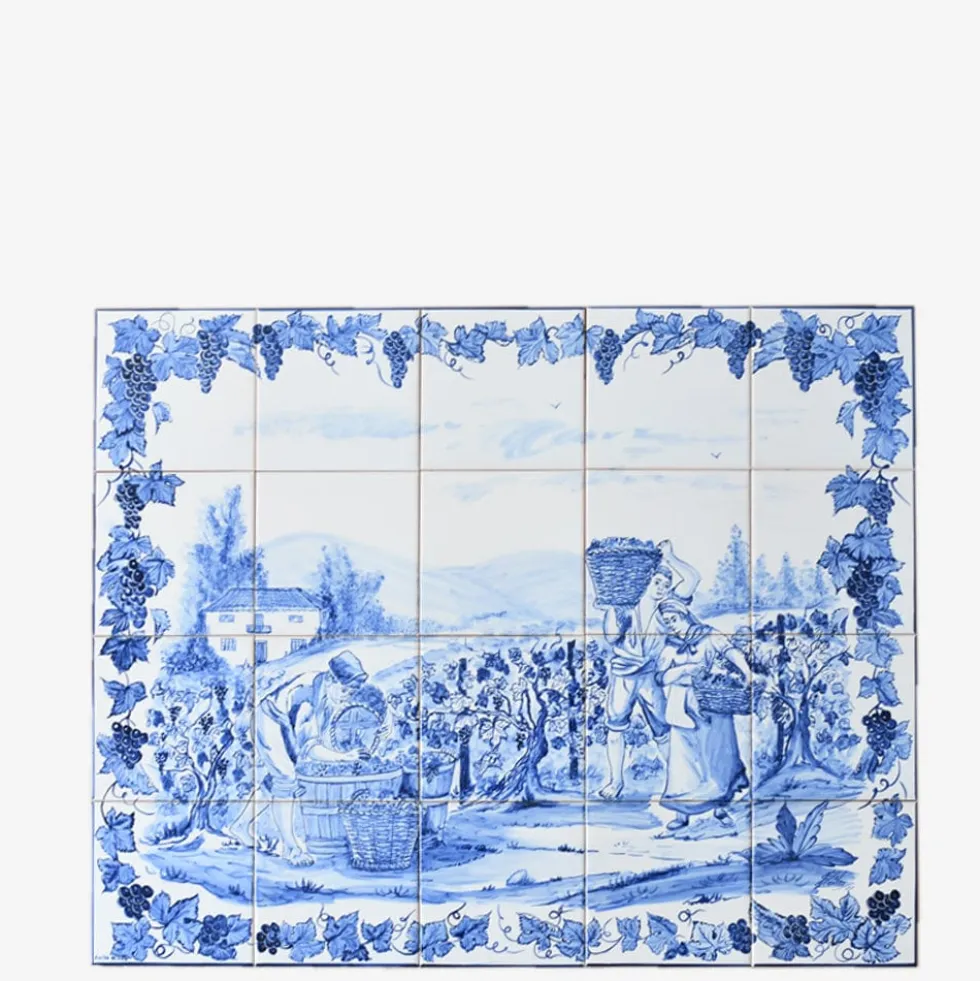 Fresque d'azulejos 75x60cm