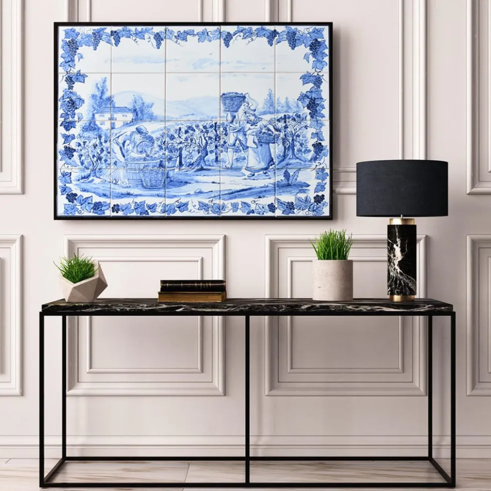 Fresque d'azulejos 75x60cm