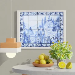 Fresque d'azulejos 75x60cm