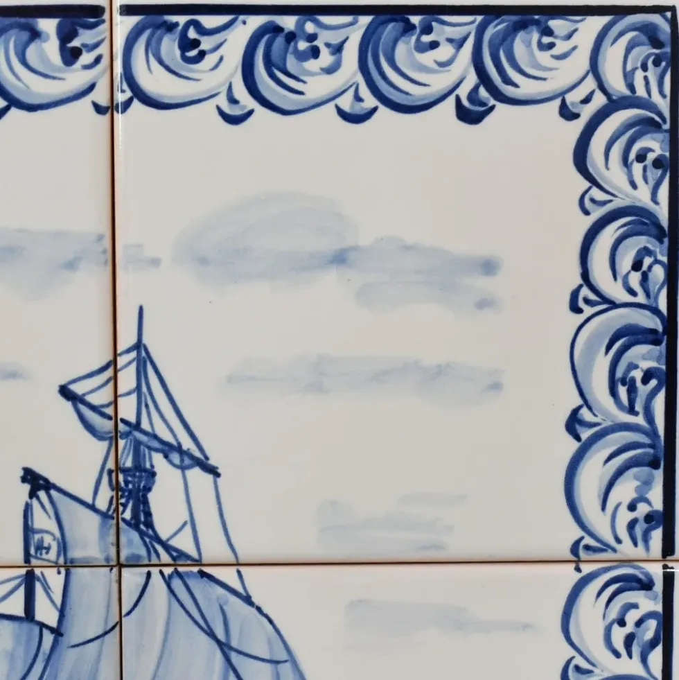 Fresque d'azulejos 45x30cm