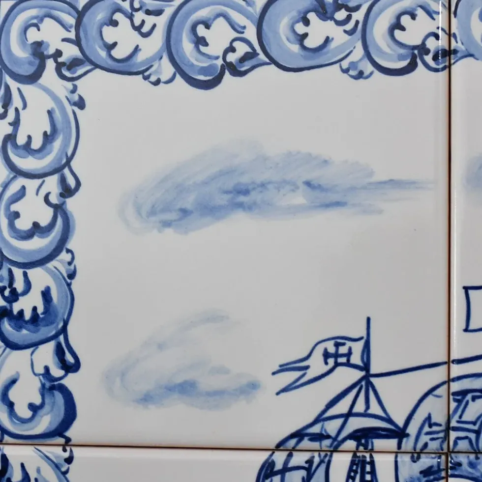 Fresque d'azulejos 45x30cm