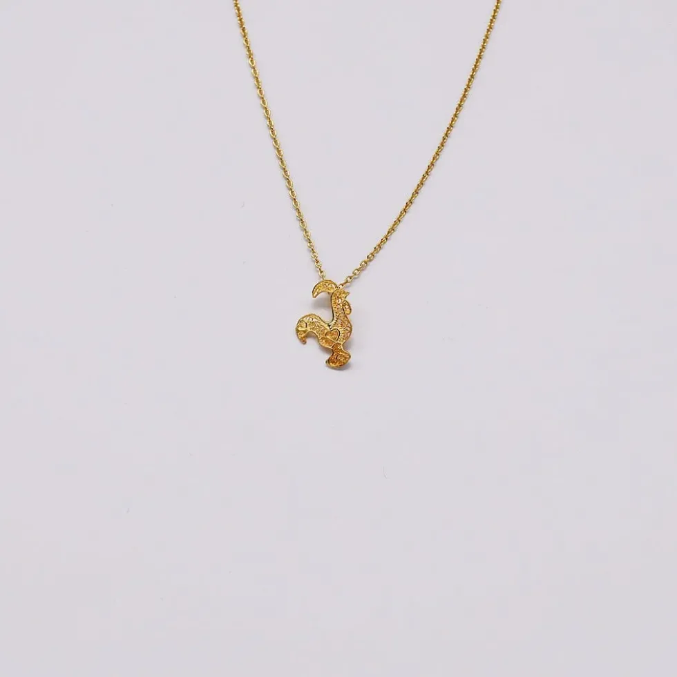 Galo I Collier en argent doré