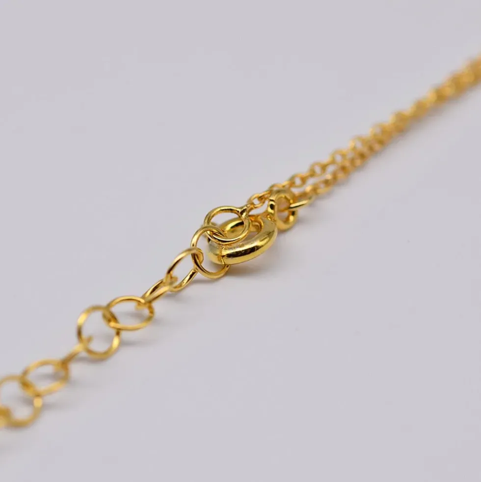 Galo I Collier en argent doré