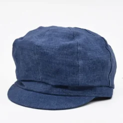 Gavroche en lin - Bleu Denim