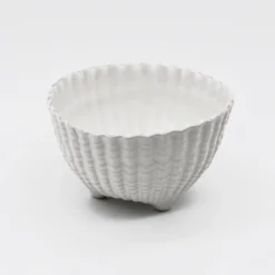 Grand bol à pieds en grès “Aparte”- 14cm