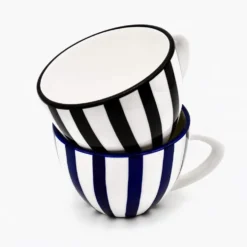 Grande tasse rayée