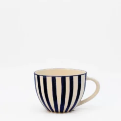 Grande tasse rayée
