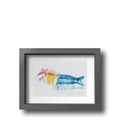 Gravure "Sardinha" par Isabel Amorim