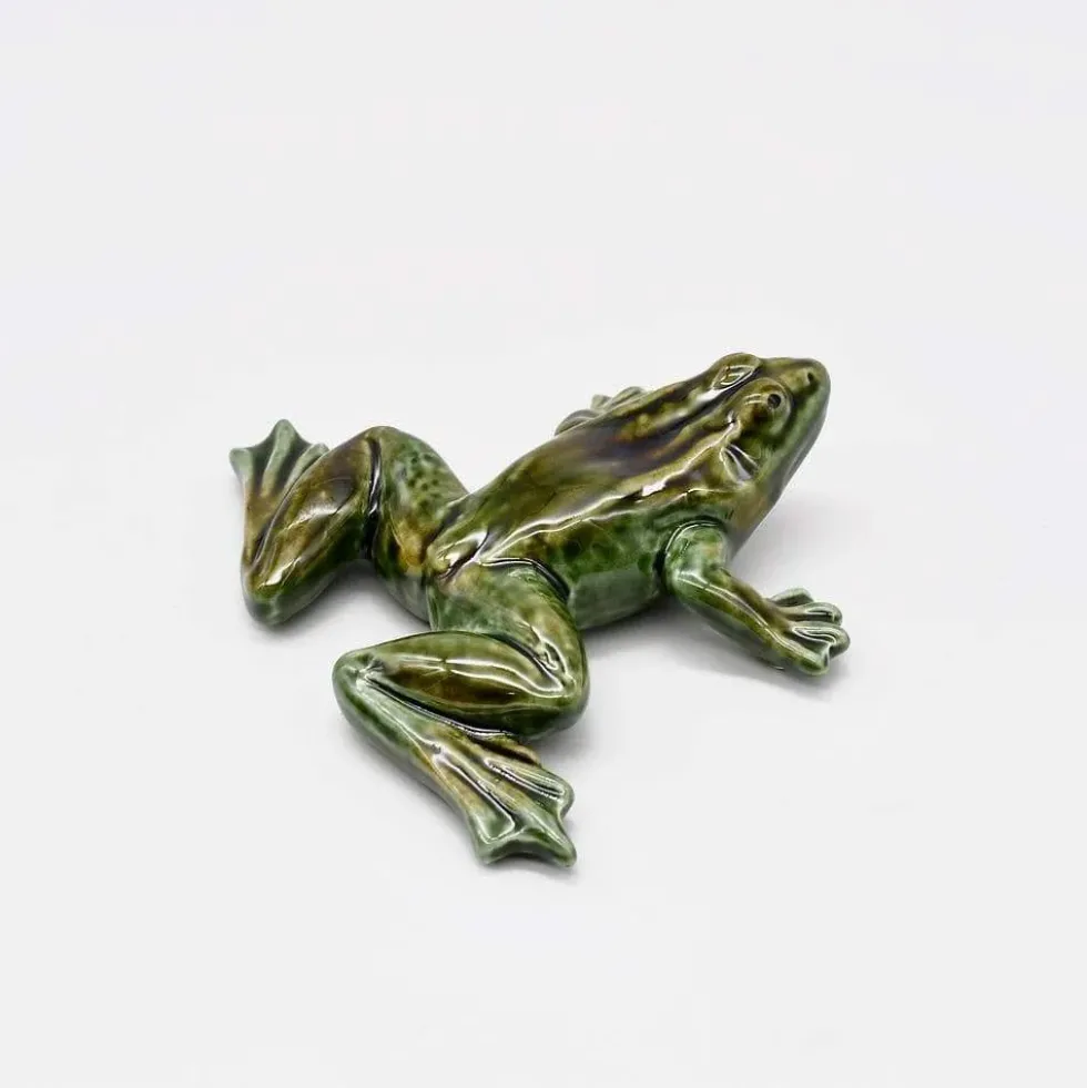 Grenouille en céramique - 11 cm
