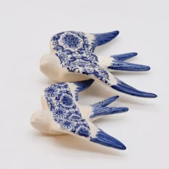 Hirondelle en céramique 