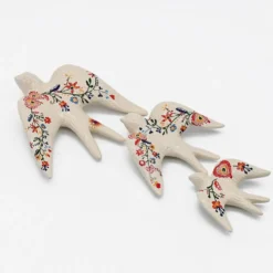 Hirondelle en céramique 