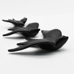 Hirondelle en céramique - Noir mat
