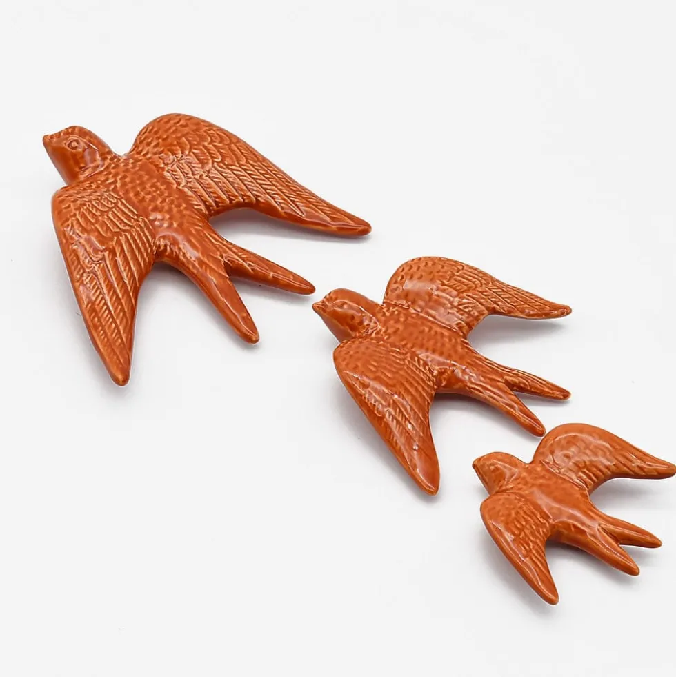 Hirondelle en céramique - Terracotta