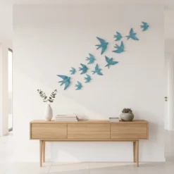Hirondelle en céramique - Turquoise