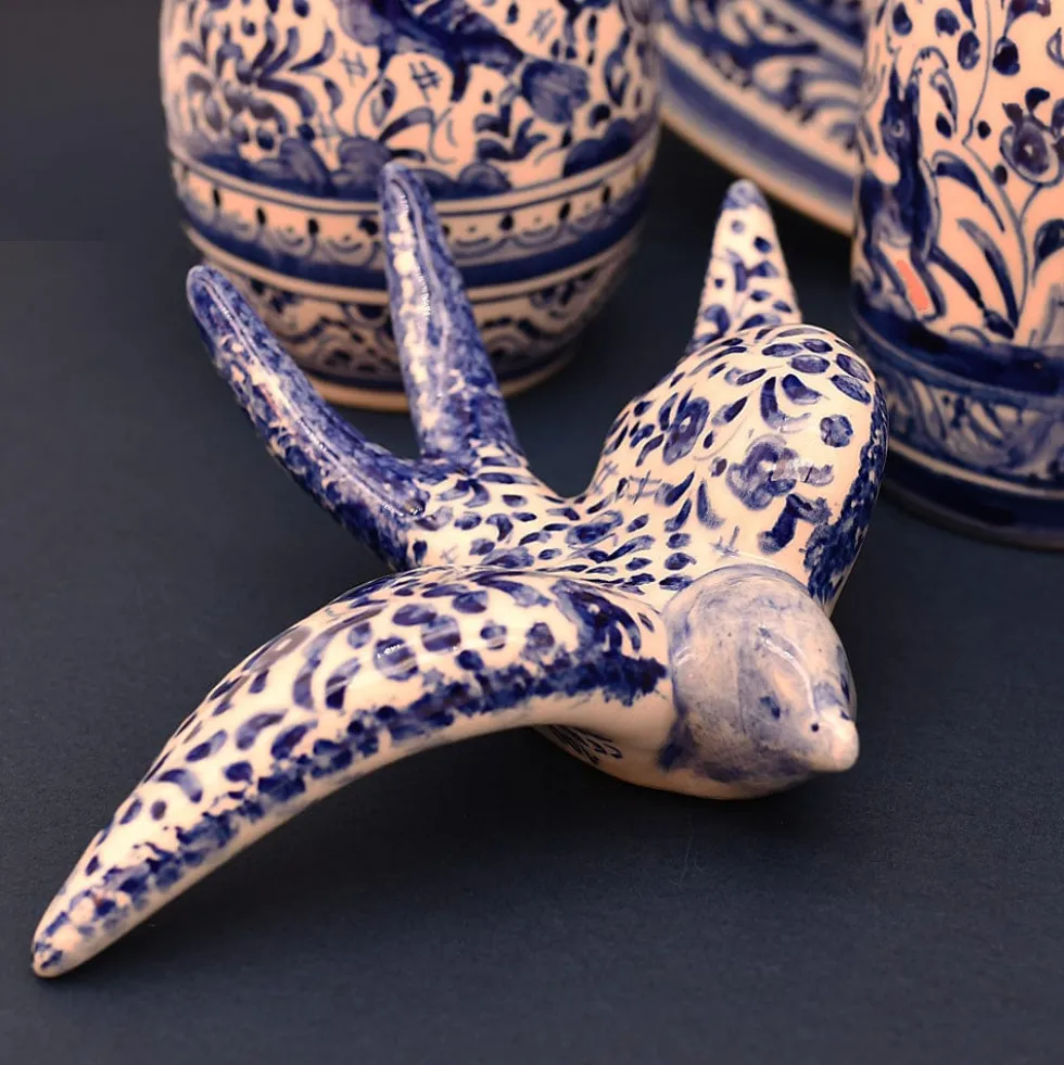 Hirondelles en céramique de Coimbra