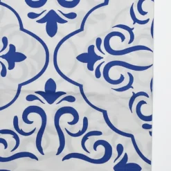 Housse de couette "Azulejos" - Bleu & Blanc