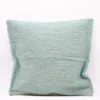 Housse de coussin artisanale 60x60 - Vert d'eau