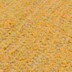 Housse de coussin artisanale 60x60 - Jaune