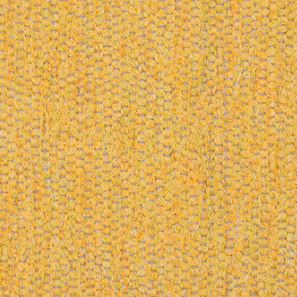Housse de coussin artisanale 60x60 - Jaune