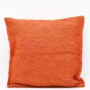 Housse de coussin artisanale 60x60 - Orange