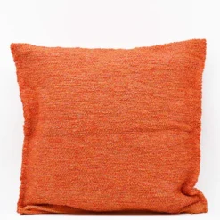 Housse de coussin artisanale 60x60 - Orange