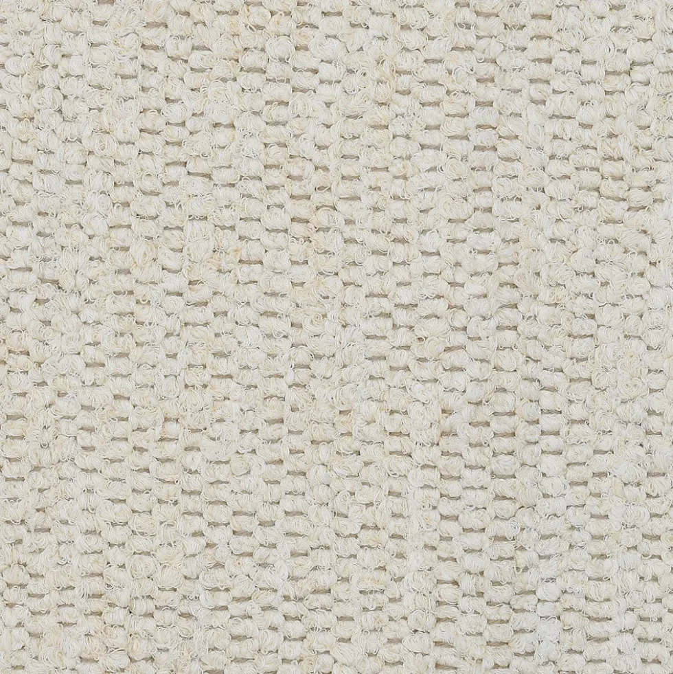 Housse de coussin artisanale 60x60 - Blanc cassé