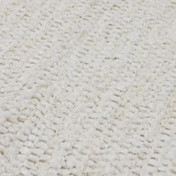 Housse de coussin artisanale 60x60 - Blanc cassé