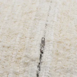Housse de coussin en fibres recyclées 