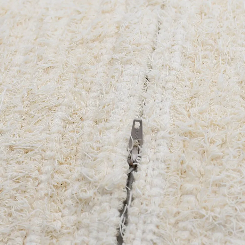 Housse de coussin en fibres recyclées 50x50 "Romana"