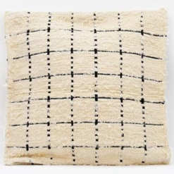 Housse de coussin en fibres recyclées "Mara"