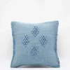 Housse de coussin 40x40 "Tapete de Trapo" - Bleu ciel
