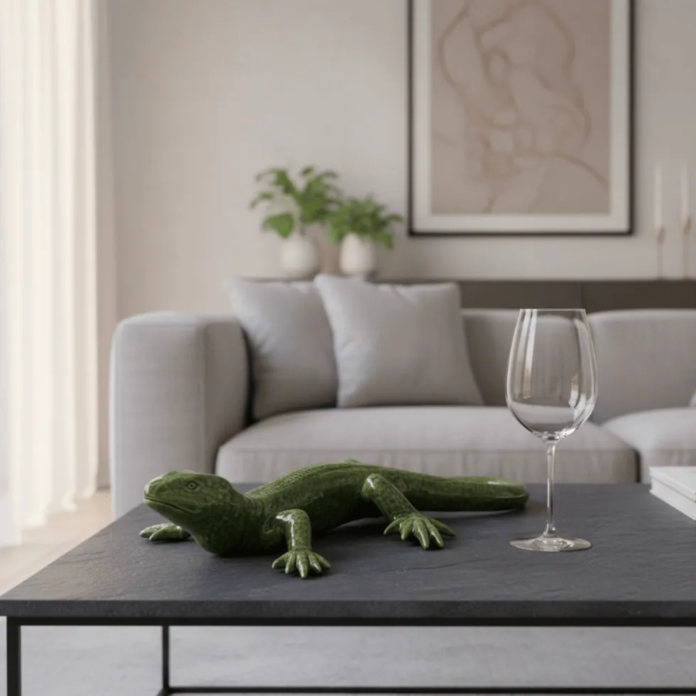 Lézard en céramique - 40cm