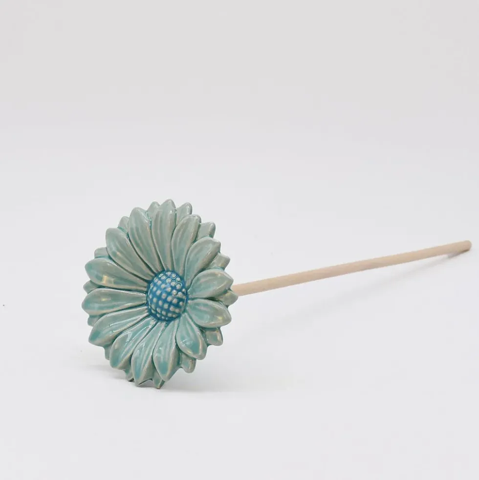 Marguerites artificielles en céramique