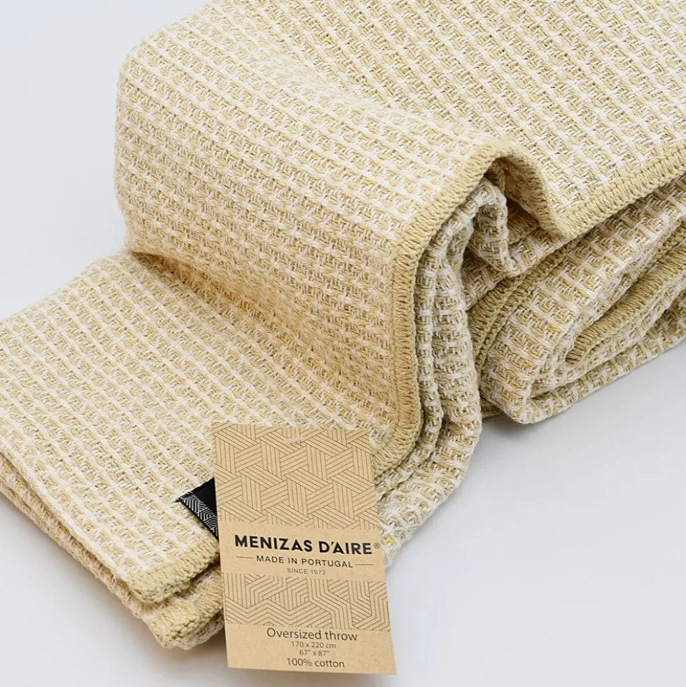 Maxi Plaid en coton - Beige