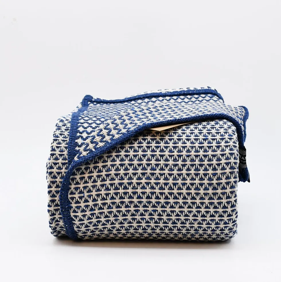 Maxi Plaid en coton - Bleu