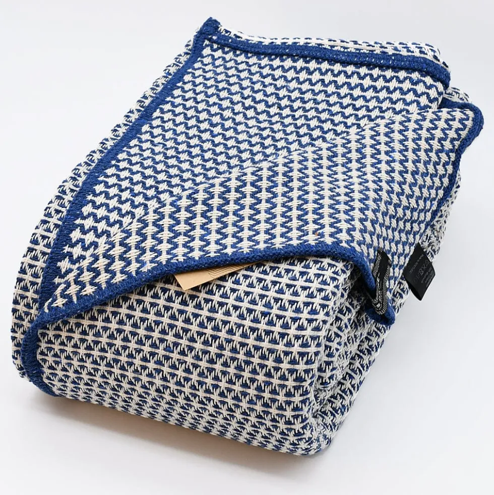 Maxi Plaid en coton - Bleu