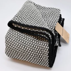 Maxi Plaid en coton - Noir