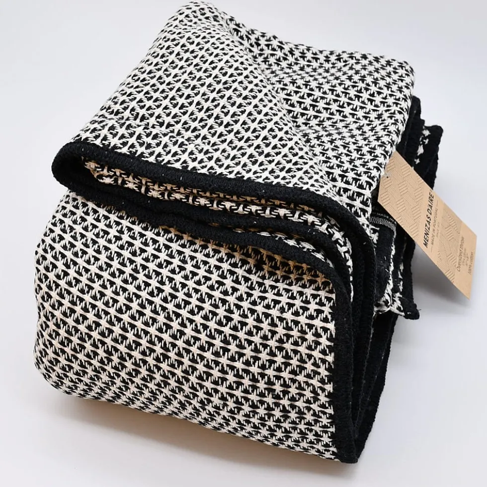 Maxi Plaid en coton - Noir