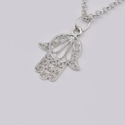 Mão de Fátima I Pendentif en argent - 2.5cm