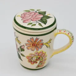 Mug à couvercle en céramique 