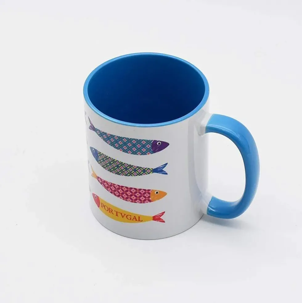 Mug en céramique "Sardinhas"