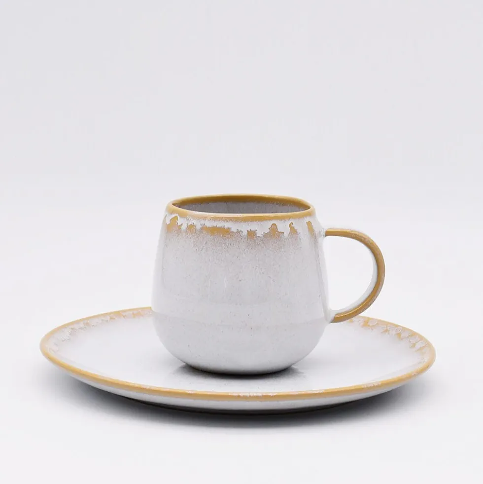 Mug en grès "Amazonia" Blanc