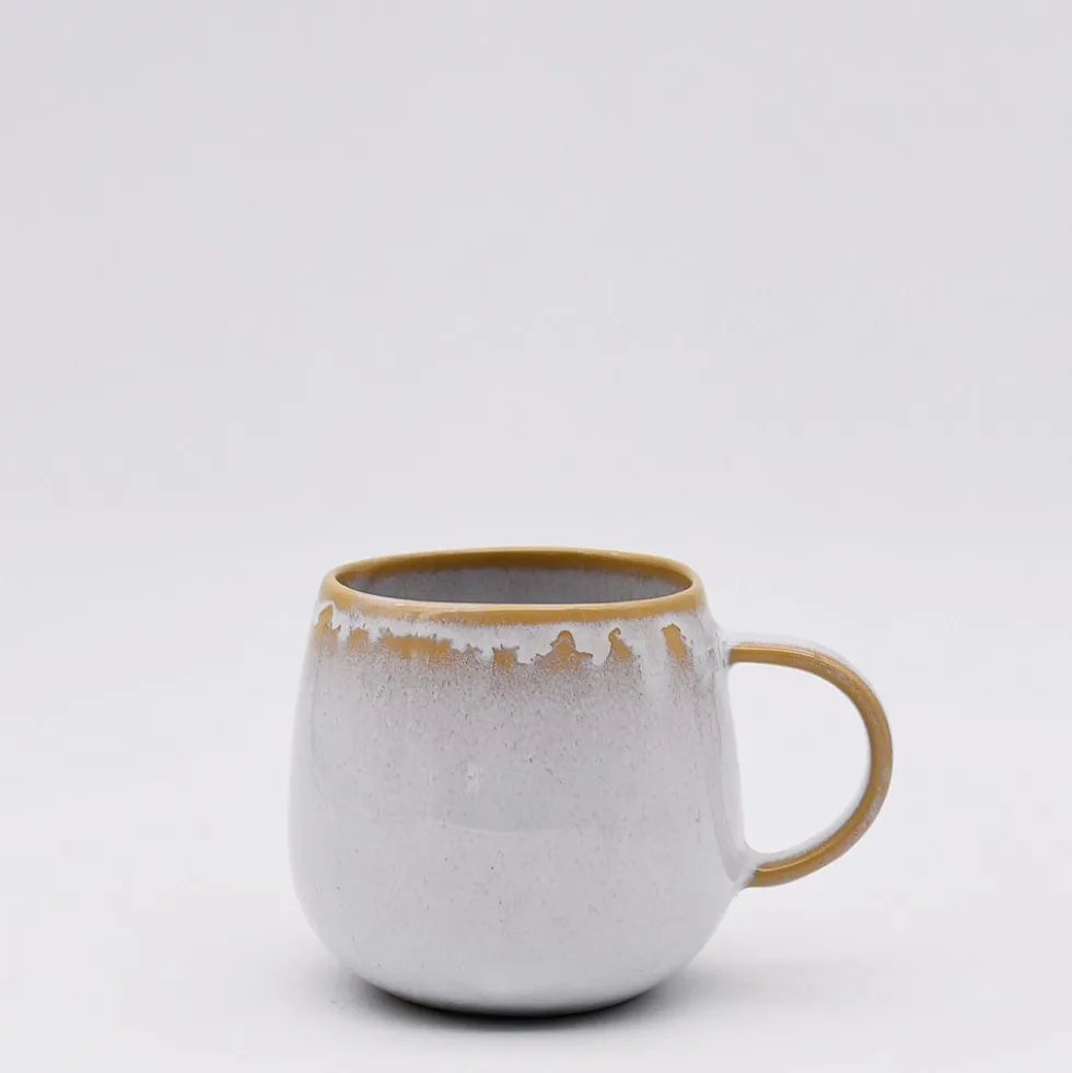Mug en grès "Amazonia" Blanc