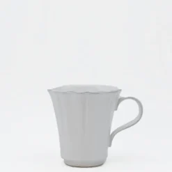 Mug en grès fin "Rosa" - Blanc